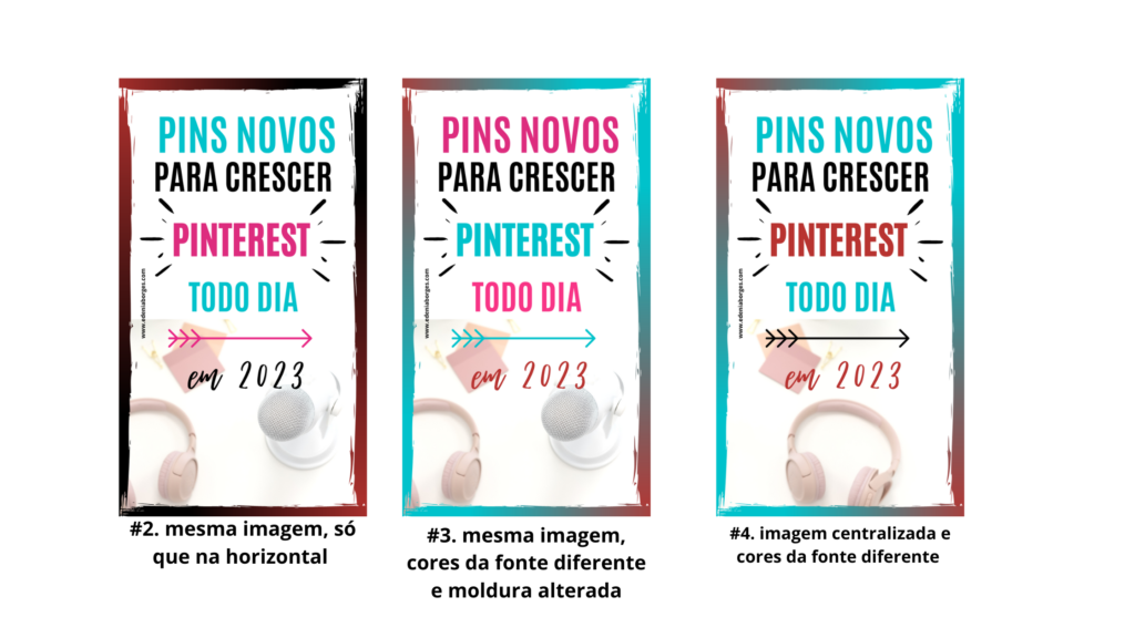 Como criar pins novos para o Pinterest