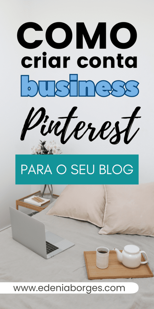 conta comercial no pinterest