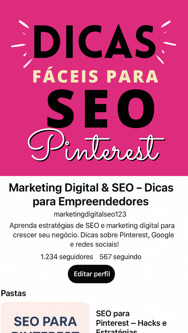 3 Hacks de SEO do Pinterest para Ficar em Primeiro Lugar 