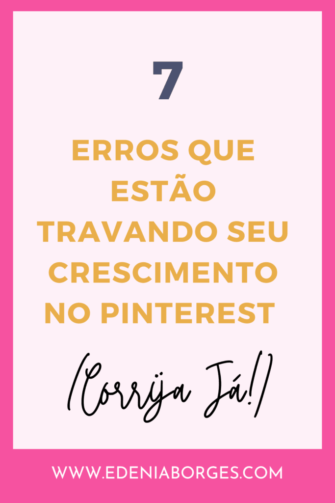 Como Crescer no Pinterest Rápido