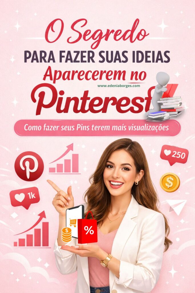 O segredo para fazer seus pins aparecerem no Pinterest e ter mais visualizações