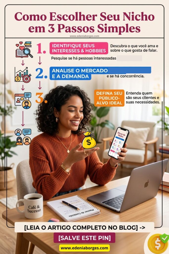 Como Escolher Seu Nicho em 3 Passos Simples