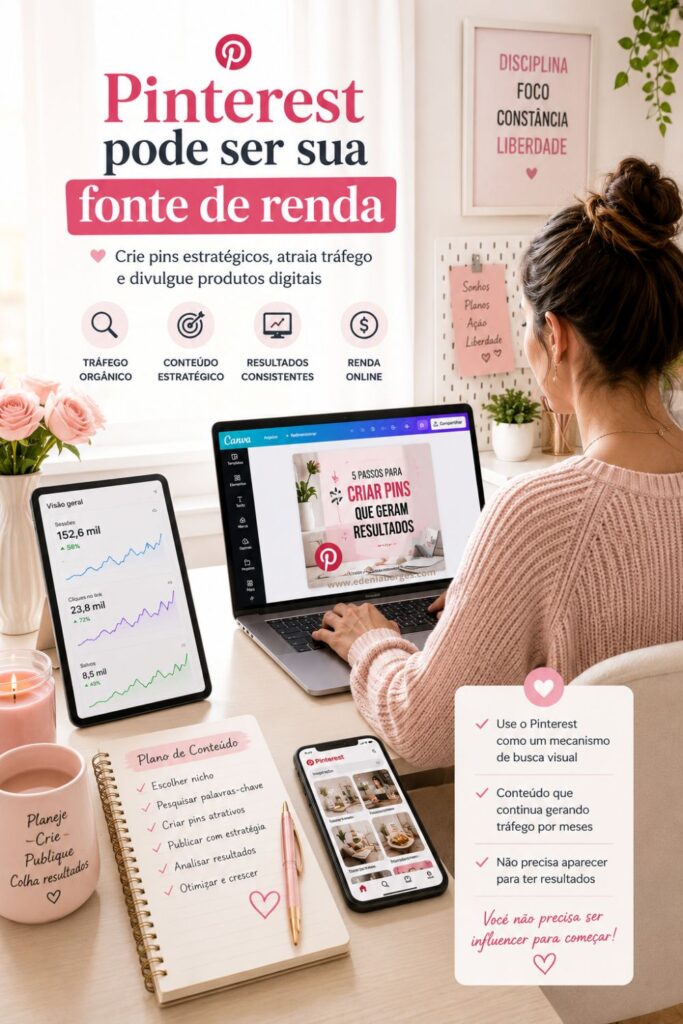 como ganhar dinheiro no Pinterest